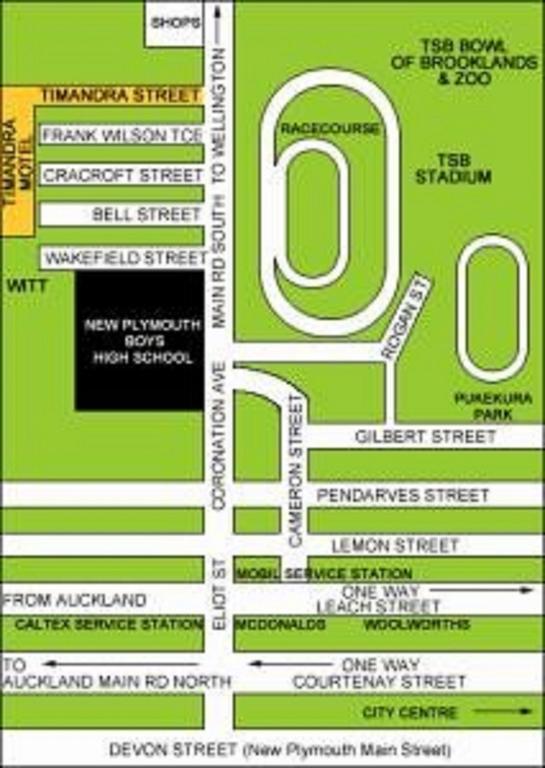 Timandra Motel New Plymouth Bagian luar foto